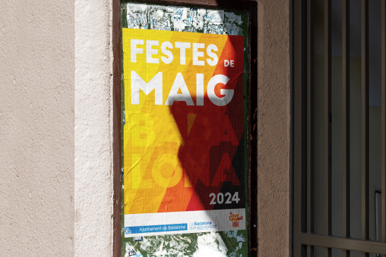 Mockup Proposta Cartell Festes de Maig 2023